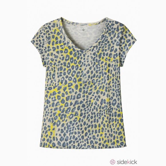 New Directions Blue Relaxed Boxy Tee - Picture 1 of 12